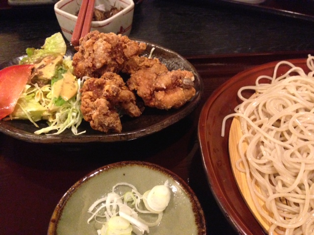 そばとから揚げ