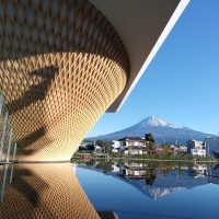 外観と富士山