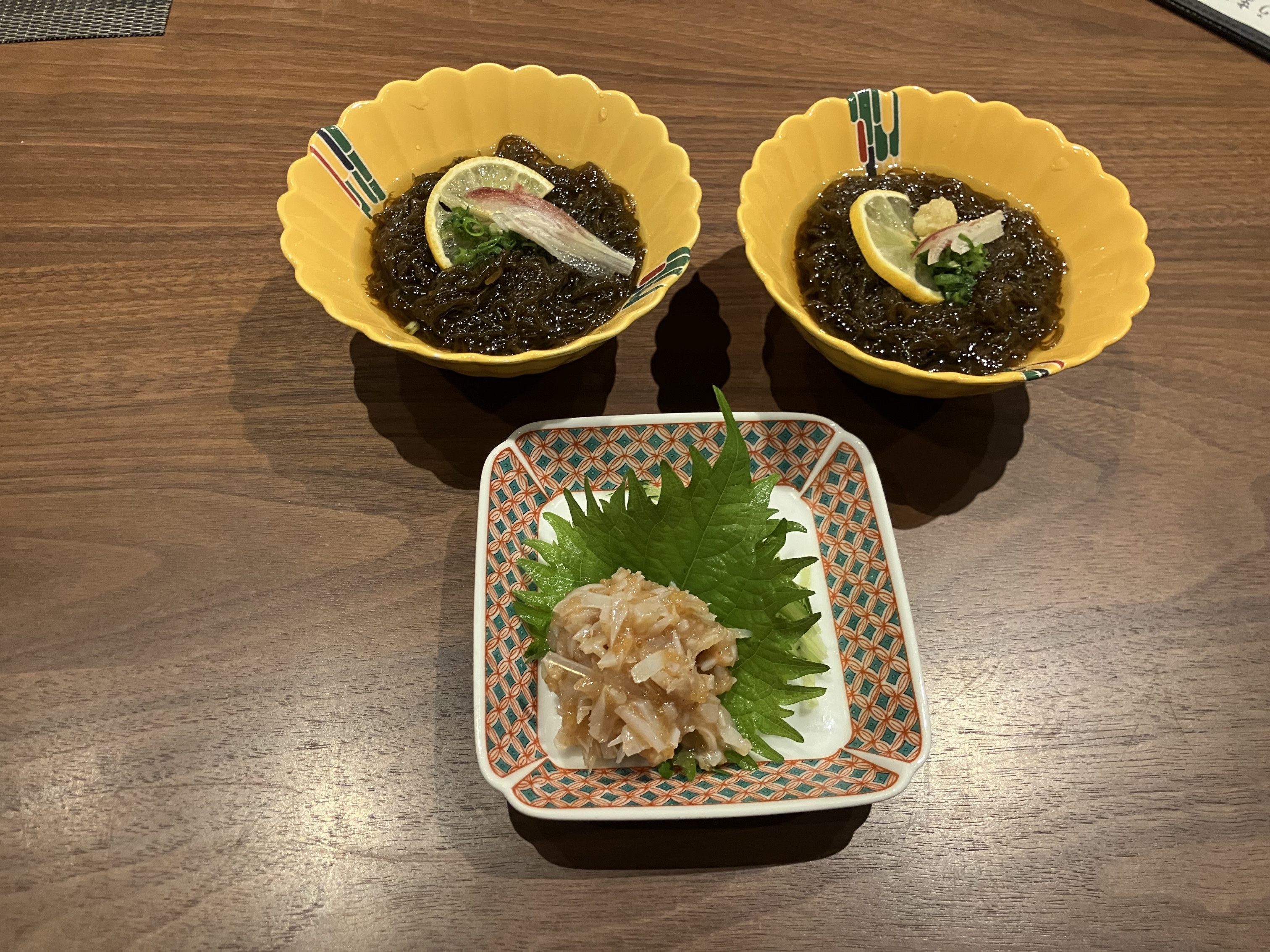 もずく酢＆梅水晶