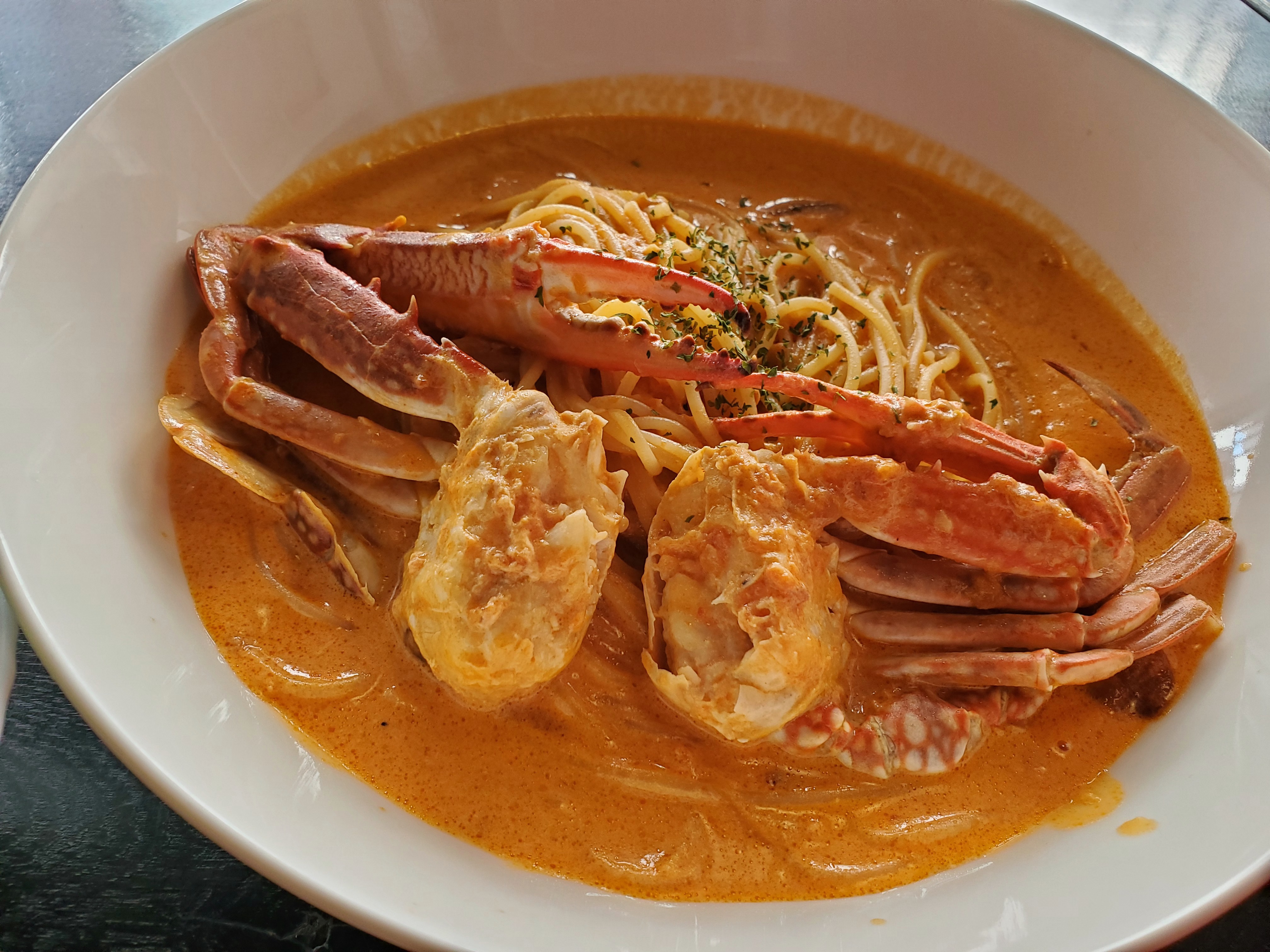 【ランチ】蟹のトマトソース